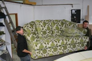 Modern settee