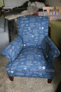 Reupholstered Chesterfield